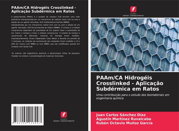 Produktbild: PAAm/CA Hidrog&eacute;is Crosslinked - Aplica&ccedil;&atilde;o Subd&eacute;rmica em Ratos