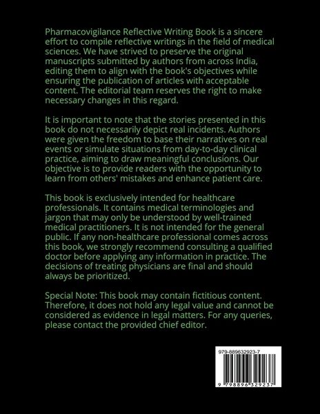 Produktbild: Pharmacovigilance Reflective Writing Book
