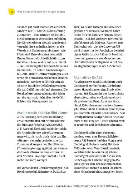 Produktbild: Cholesterin - Endlich Klartext
