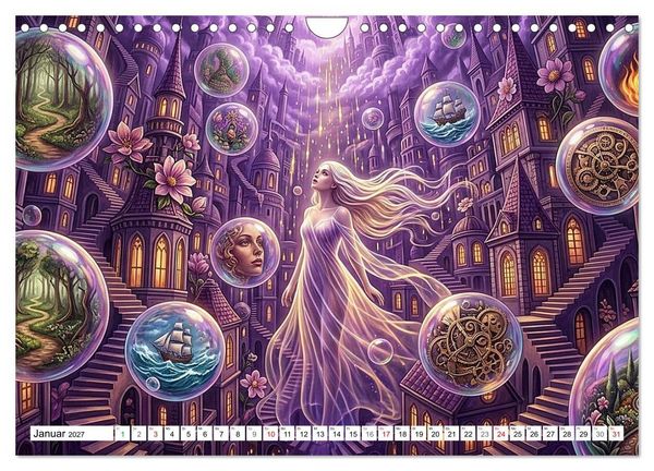 Produktbild: Was das Leben f&uuml;hlt (Wandkalender 2027 DIN A4 quer), CALVENDO Monatskalender