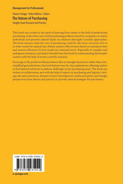 Produktbild: The Nature of Purchasing