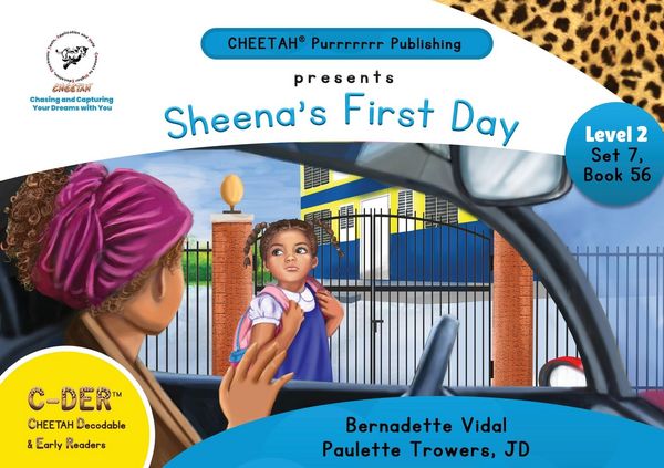 Produktbild: C-DER (Cheetah Decodable & Early Readers) Set 6, Book 56, Sheena's First Day