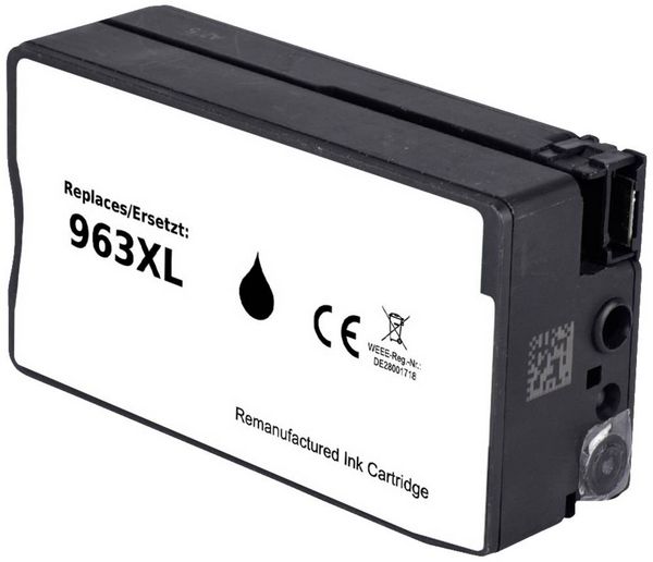 Produktbild: Renkforce Druckerpatrone ersetzt HP 963XL, 3JA30AE Kompatibel Schwarz RF-5679862
