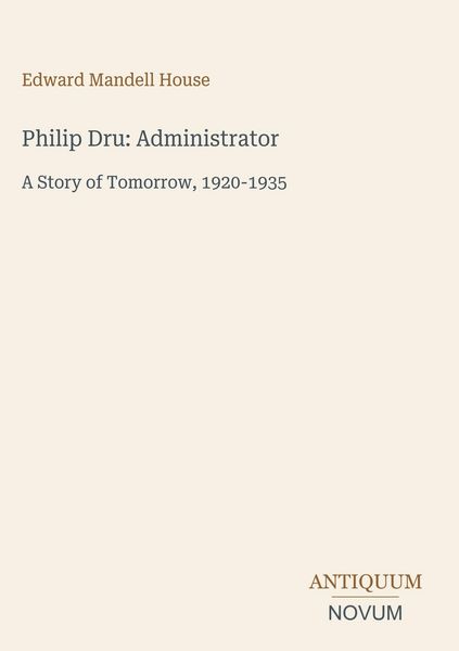 Produktbild: Philip Dru: Administrator