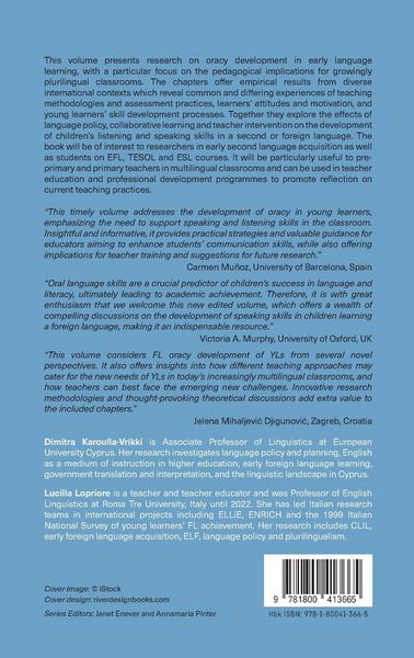 Produktbild: Young Learners' Oracy Acquisition and Development in International Foreign Language Learning Contexts