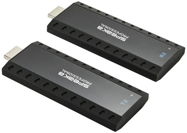 Produktbild: SpeaKa Professional HDMI&reg; HDMI-Funk&uuml;bertragung (Set) &uuml;ber Heimnetzwerk (IP-basiert) 30m