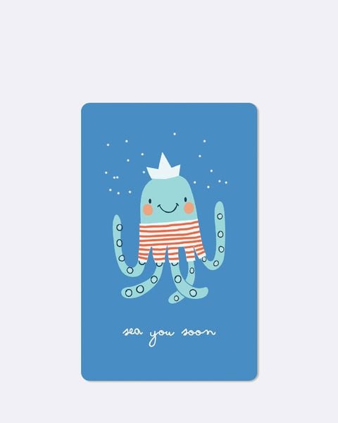 Produktbild: Lunacard Postkarte *sea you soon
