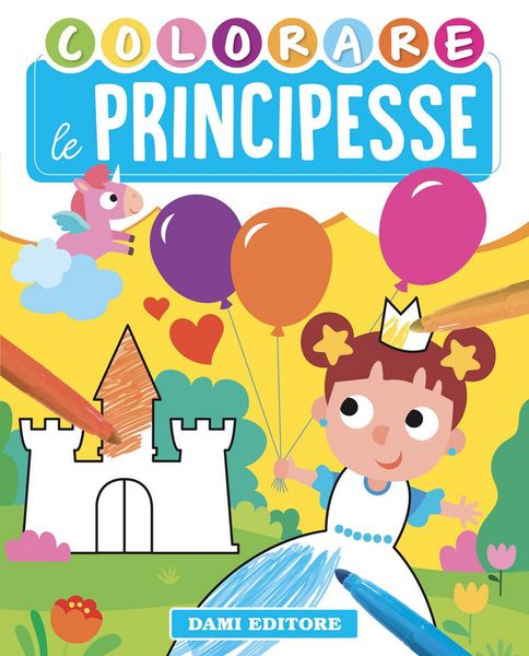 Produktbild: Colorare le principesse