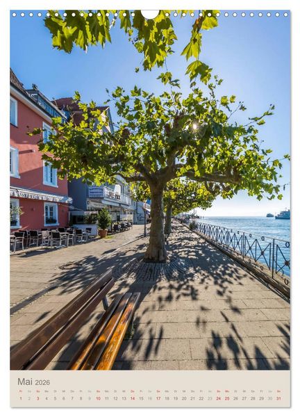 Produktbild: MEERSBURG UND KONSTANZ Historie am Bodensee (Wandkalender 2026 DIN A3 hoch), CALVENDO Monatskalender