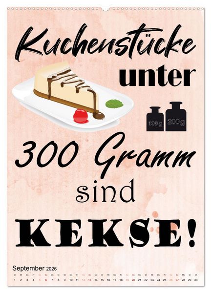 Produktbild: B&auml;ckerspr&uuml;che (hochwertiger Premium Wandkalender 2026 DIN A2 hoch), Kunstdruck in Hochglanz