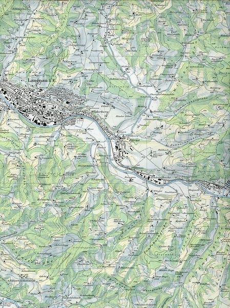 Produktbild: Swisstopo 1 : 25 000 Langnau i. E.