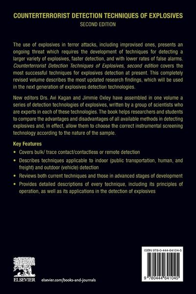 Produktbild: Counterterrorist Detection Techniques of Explosives