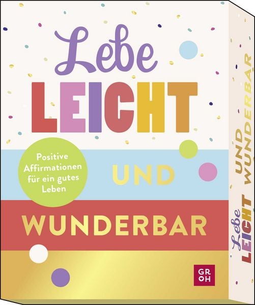 Produktbild: Affirmationskarten: Lebe leicht und wunderbar