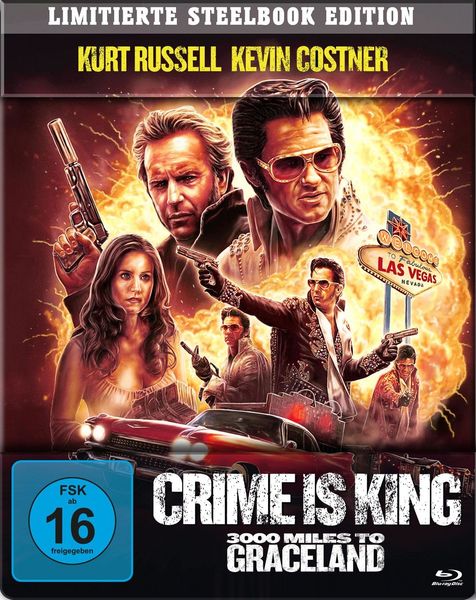 Crime is King - 3000 Miles to Graceland - Limitiertes Steelbook (uncut)