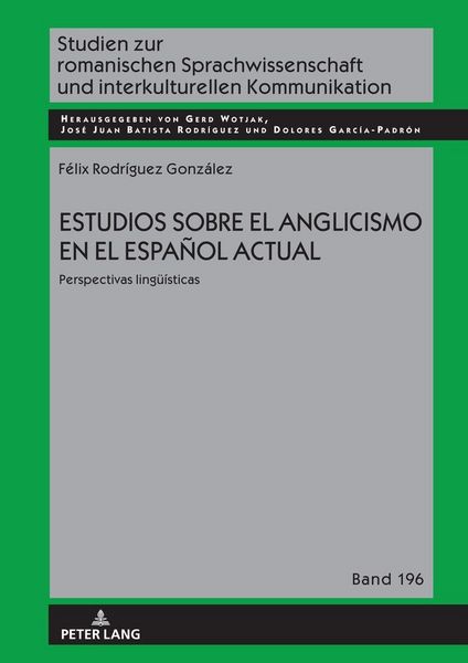Produktbild: Estudios sobre el anglicismo en el espa&ntilde;ol actual