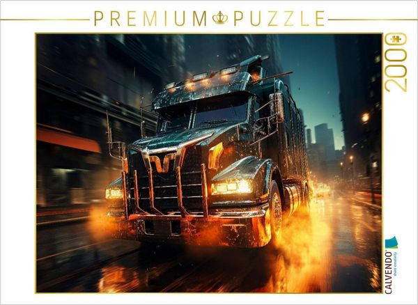 Produktbild: CALVENDO Puzzle Trucks | 2000 Teile Lege-Gr&ouml;&szlig;e 90x67cm Foto-Puzzle f&uuml;r gl&uuml;ckliche Stunden