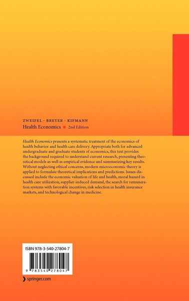 Produktbild: Health Economics
