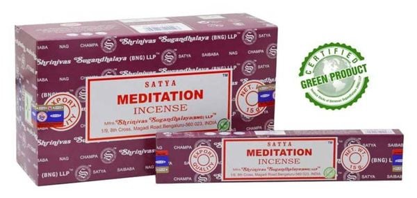 Produktbild: R&auml;ucherst&auml;bchen Satya Sai Baba "Meditation" 15gr.