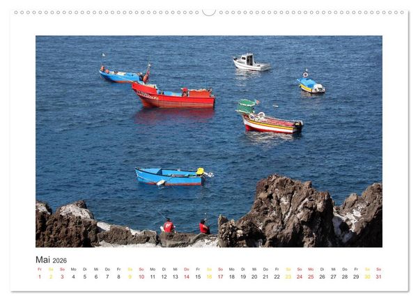 Produktbild: Madeira (Wandkalender 2026 DIN A2 quer), CALVENDO Monatskalender