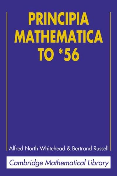Produktbild: Principia Mathematica to *56