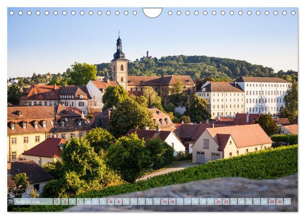 Produktbild: Unterwegs in Bamberg (Wandkalender 2026 DIN A4 quer), CALVENDO Monatskalender