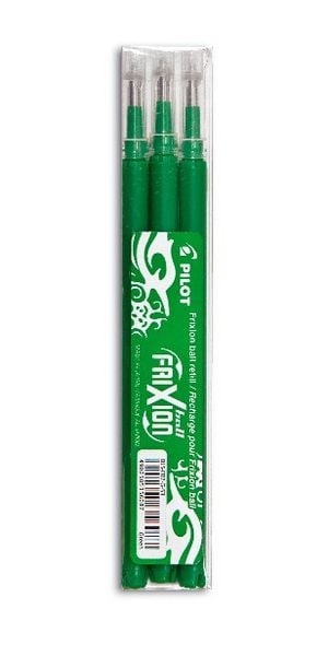 Produktbild: PILOT Mine FriXion Ball gr&uuml;n, 3er Set
