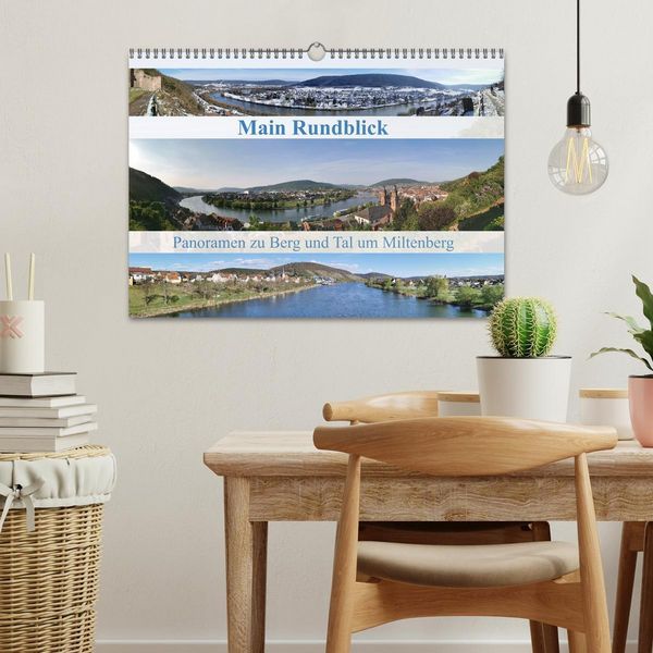 Produktbild: Main Rundblick (Wandkalender 2026 DIN A3 quer), CALVENDO Monatskalender