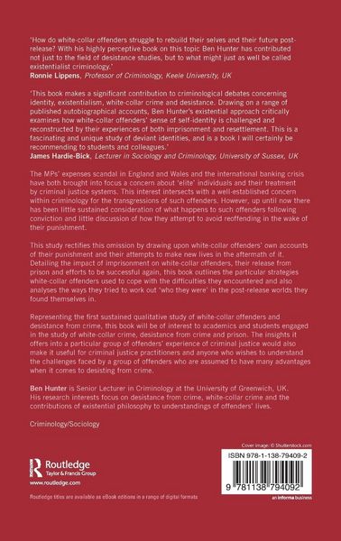 Produktbild: White-Collar Offenders and Desistance from Crime