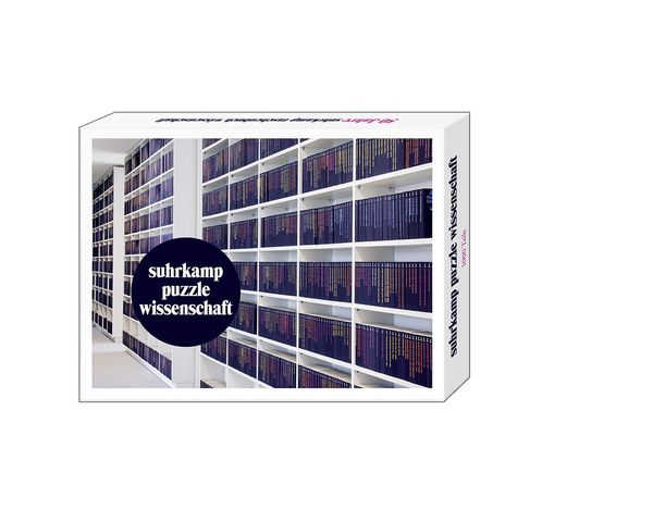 Produktbild: Puzzle 50 Jahre suhrkamp taschenbuch wissenschaft. 1000 Teile Puzzle f&uuml;r Erwachsene und Kinder ab 14 Jahren