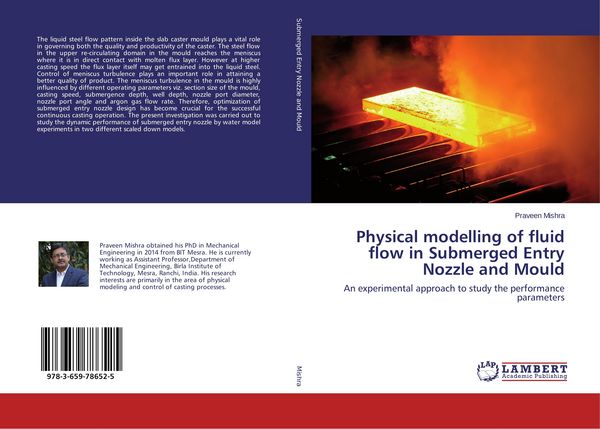 Produktbild: Physical modelling of fluid flow in Submerged Entry Nozzle and Mould