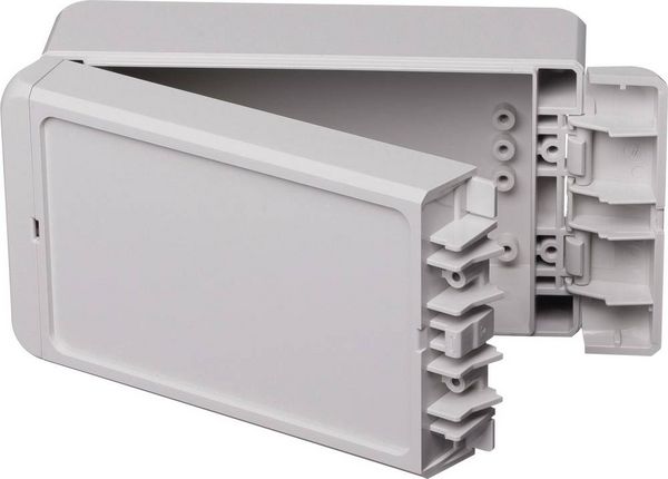 Produktbild: Bopla Bocube B 140806 ABS-7035 96033125 Industrie-Geh&auml;use 80 x 151 x 60 ABS Lichtgrau (RAL 7035) 1 St.