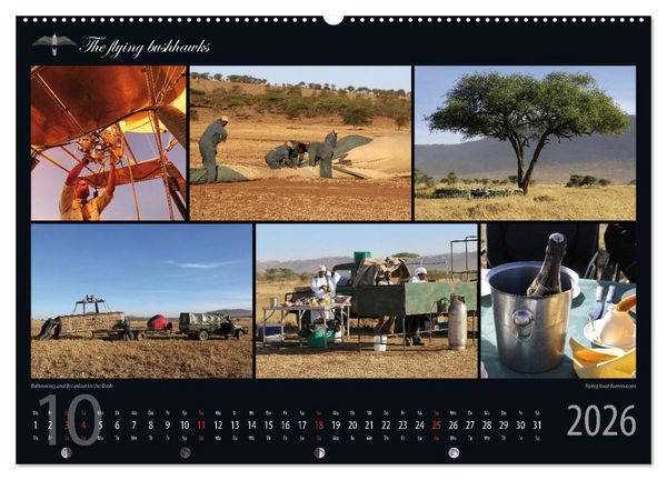 Produktbild: Tansania Blickwinkel 2026 (Wandkalender 2026 DIN A2 quer), CALVENDO Monatskalender