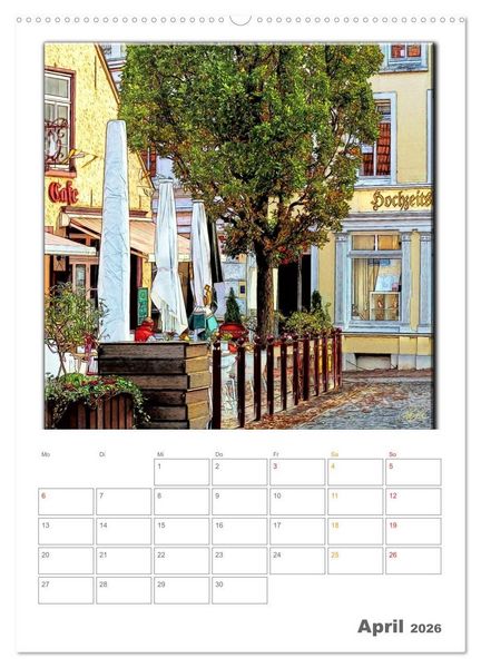 Produktbild: Jever - die Nordsee vor der T&uuml;r (Wandkalender 2026 DIN A2 hoch), CALVENDO Monatskalender