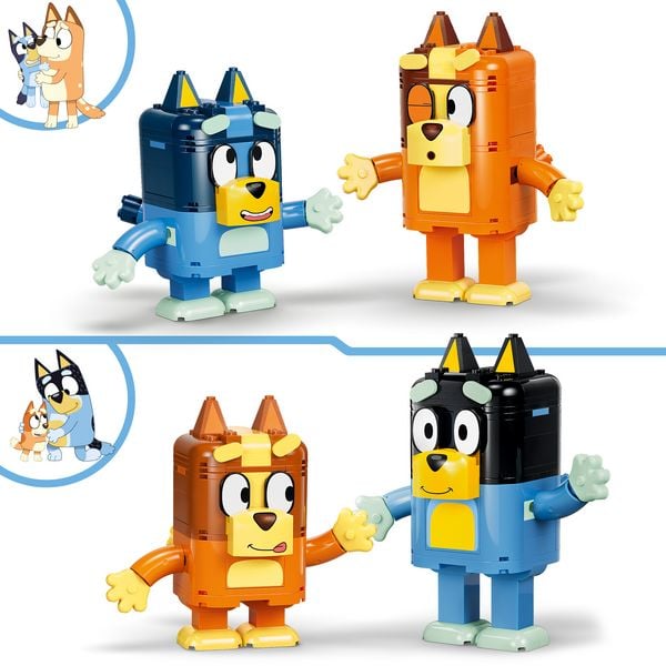 Produktbild: LEGO 11217 Blueys Familie aus LEGO Steinen, Spielzeug f&uuml;r Kleinkinder