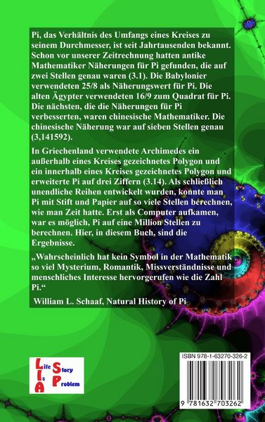 Produktbild: Die ersten Millionen Ziffern von Pi