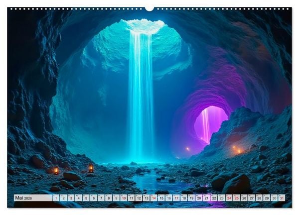 Produktbild: Fabelhafte Orte &ndash; Landschaften aus M&auml;rchen und Sagen (Wandkalender 2026 DIN A2 quer), CALVENDO Monatskalender
