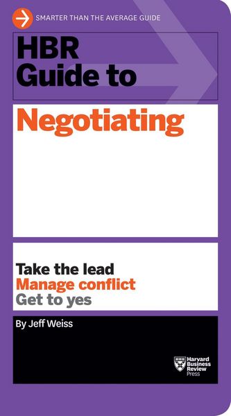 Produktbild: HBR Guide to Negotiating (HBR Guide Series)