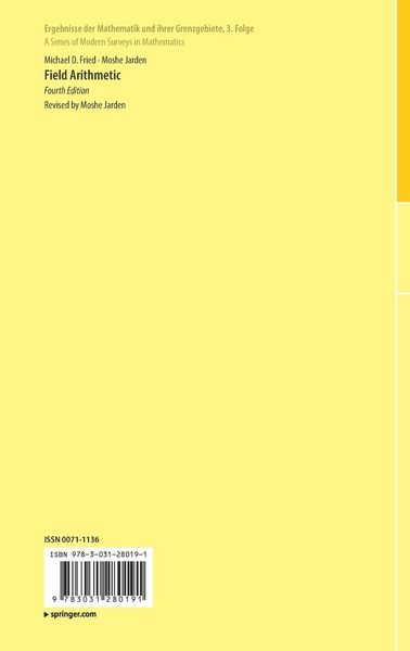 Produktbild: Field Arithmetic