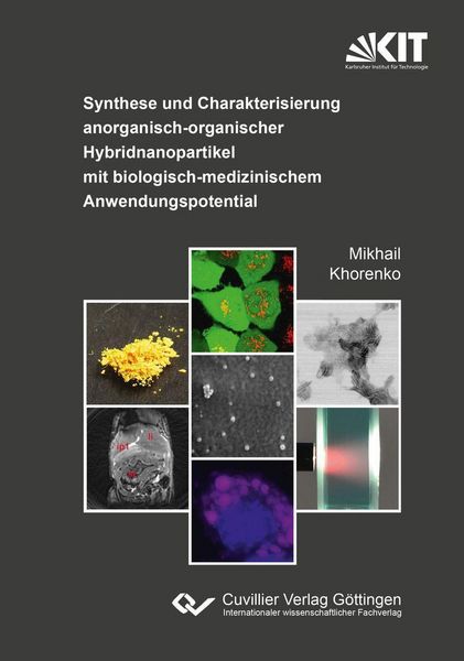Produktbild: Synthese und Charakterisierung anorganisch-organischer Hybridnanopartikel mit biologisch-medizinischem Anwendungspotential