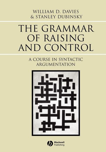 Produktbild: Grammar of Raising and Control