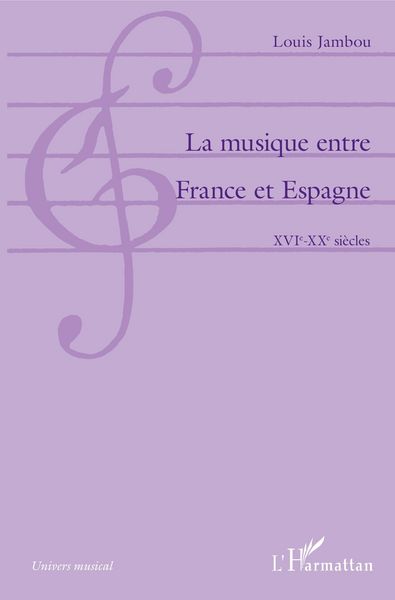 Produktbild: La musique entre France et Espagne