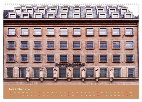 Produktbild: Leipzig - Vom Jugendstil zum Art Deco (hochwertiger Premium Wandkalender 2026 DIN A2 quer), Kunstdruck in Hochglanz