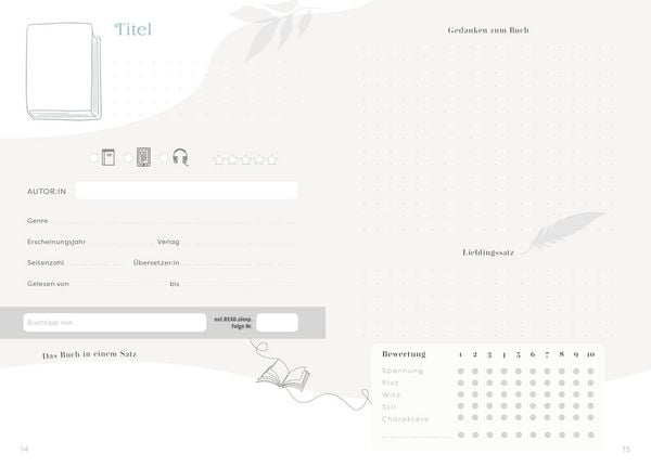 Produktbild: Eat.READ.sleep - Das Book Journal