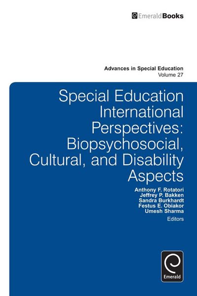 Produktbild: Special Education International Perspectives