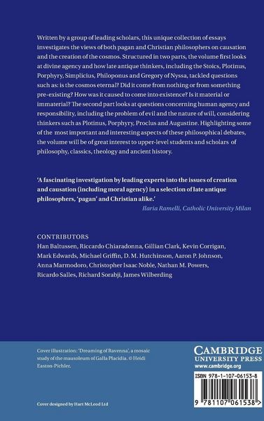 Produktbild: Causation and Creation in Late Antiquity
