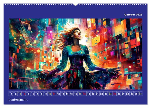 Produktbild: Pixelated Passions (Wall Calendar 2026 DIN A2 landscape), CALVENDO 12 Month Wall Calendar