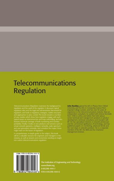 Produktbild: Telecommunications Regulation