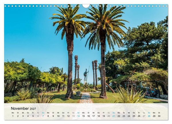 Produktbild: Insel Korfu - Trauminsel im Ionischen Meer (Wandkalender 2027 DIN A3 quer), CALVENDO Monatskalender