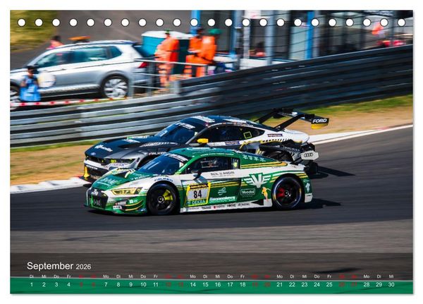 Produktbild: Motorsport aus Ingolstadt (Tischkalender 2026 DIN A5 quer), CALVENDO Monatskalender