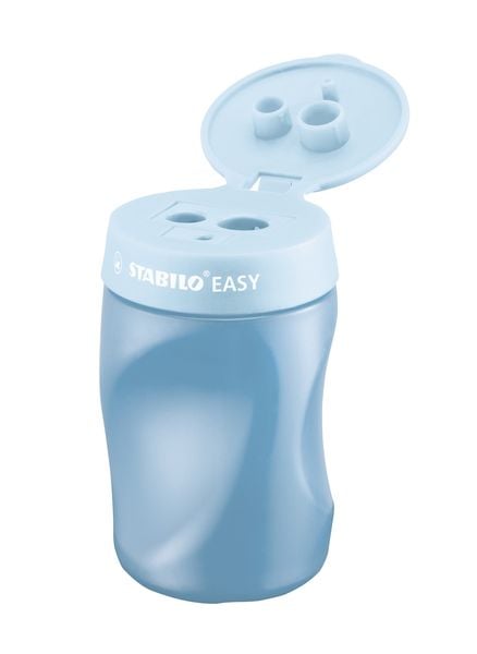 Produktbild: Ergonomischer Dosen-Spitzer für Rechtshänder - STABILO EASYsharpener - 3 in 1 - blau